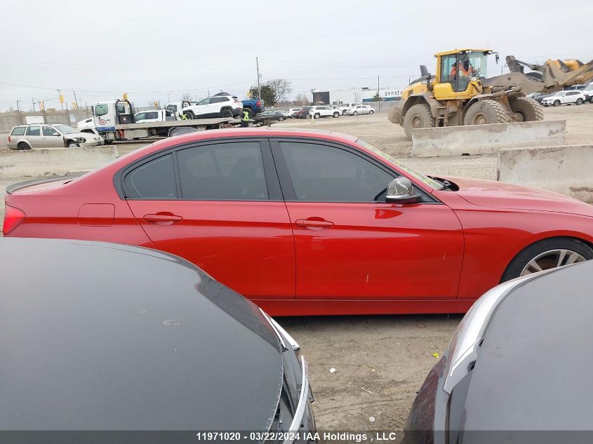 2014 BMW 3 Series VIN: WBA3C3C50EP662590 Lot: 11971020