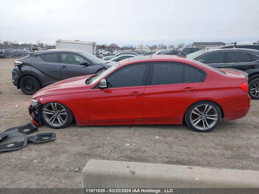 2014 BMW 3 Series VIN: WBA3C3C50EP662590 Lot: 11971020