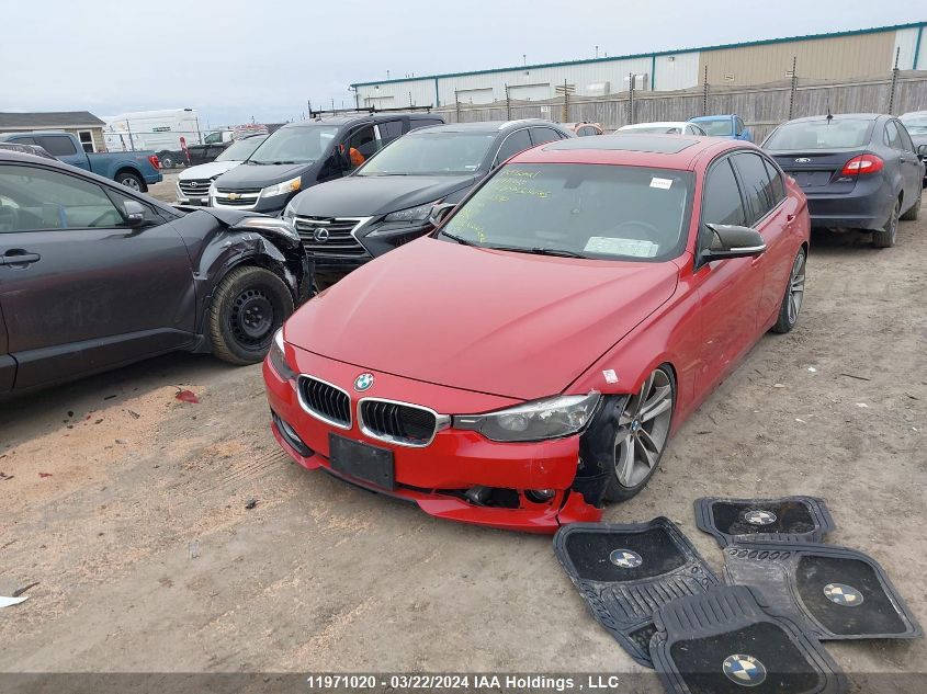 2014 BMW 3 Series VIN: WBA3C3C50EP662590 Lot: 11971020