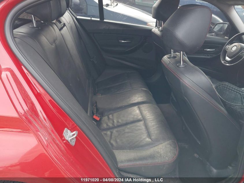 2014 BMW 3 Series VIN: WBA3C3C50EP662590 Lot: 11971020