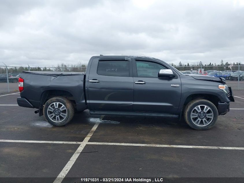 2021 Toyota Tundra Crewmax 1794/Crewmax Platinum VIN: 5TFAY5F12MX043388 Lot: 11971031