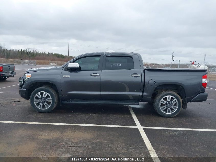 2021 Toyota Tundra Crewmax 1794/Crewmax Platinum VIN: 5TFAY5F12MX043388 Lot: 11971031