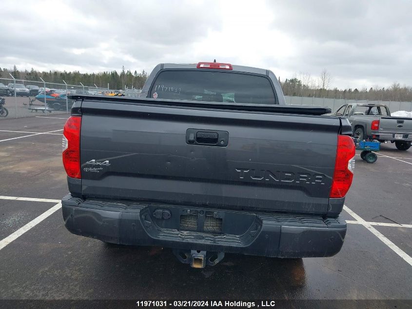 2021 Toyota Tundra Crewmax 1794/Crewmax Platinum VIN: 5TFAY5F12MX043388 Lot: 11971031