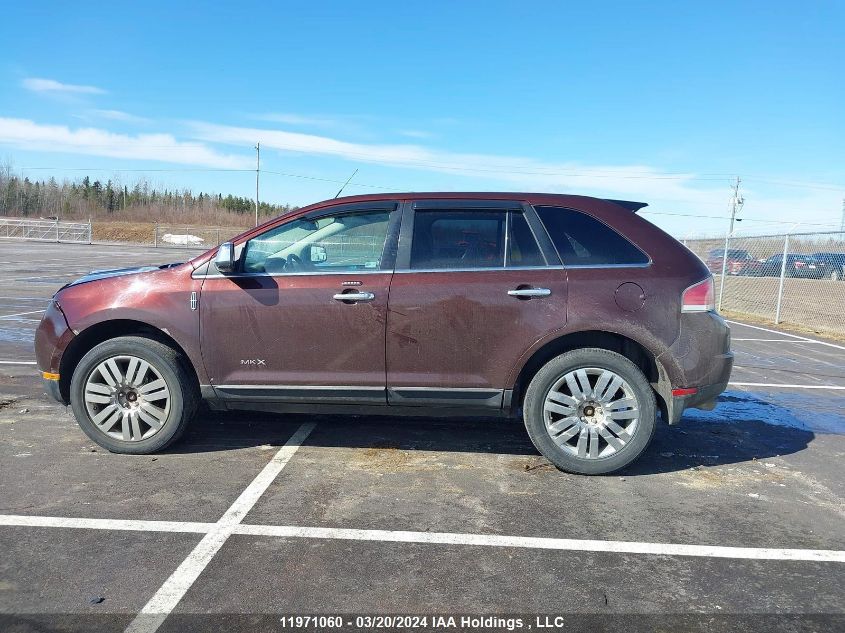 2010 Lincoln Mkx VIN: 2LMDJ8JC8ABJ26998 Lot: 11971060