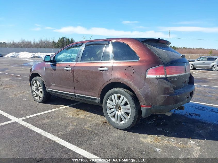 2010 Lincoln Mkx VIN: 2LMDJ8JC8ABJ26998 Lot: 11971060