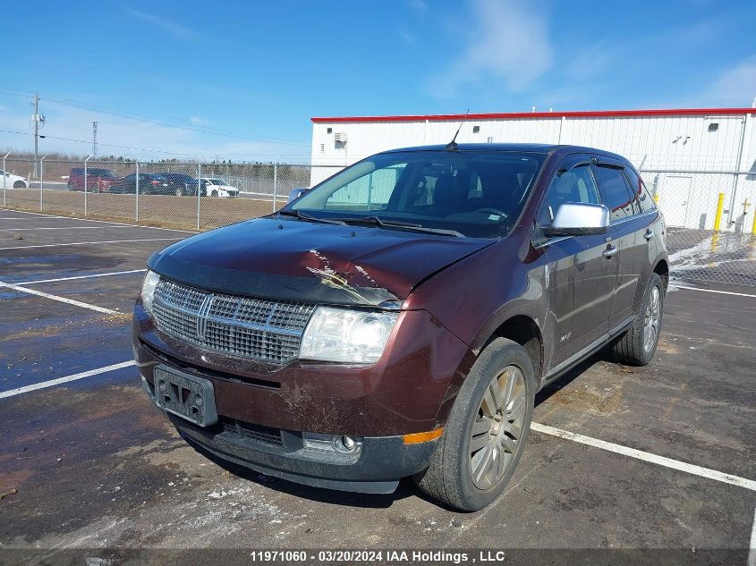 2010 Lincoln Mkx VIN: 2LMDJ8JC8ABJ26998 Lot: 11971060