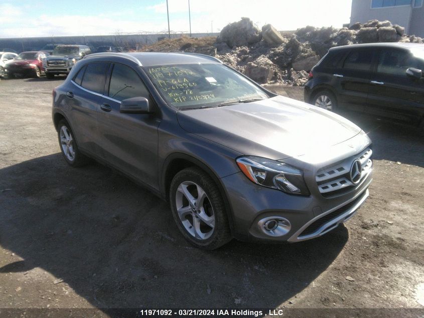 2019 Mercedes-Benz Gla VIN: WDCTG4GB7KJ613960 Lot: 11971092