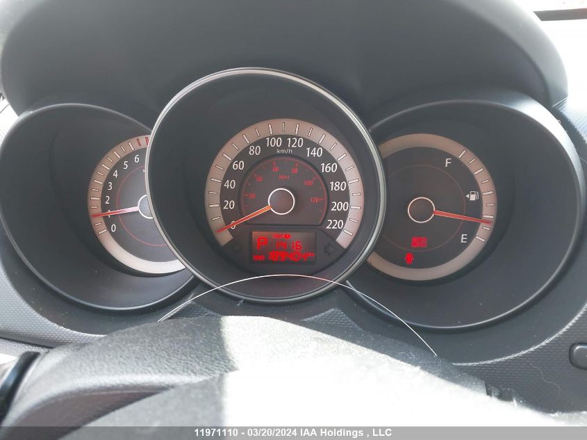 2010 Kia Forte VIN: KNAFU4A22A5057503 Lot: 11971110