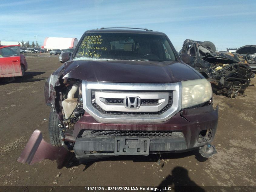 2009 Honda Pilot Exl VIN: 5FNYF48579B500986 Lot: 39239393