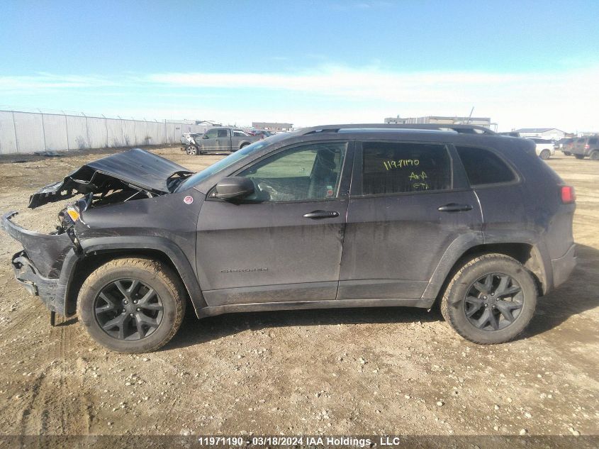 2018 Jeep Cherokee Trailhawk VIN: 1C4PJMBX7JD508988 Lot: 11971190