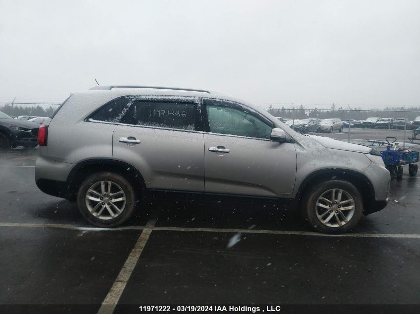 2014 Kia Sorento Lx VIN: 5XYKTDA7XEG493531 Lot: 11971222