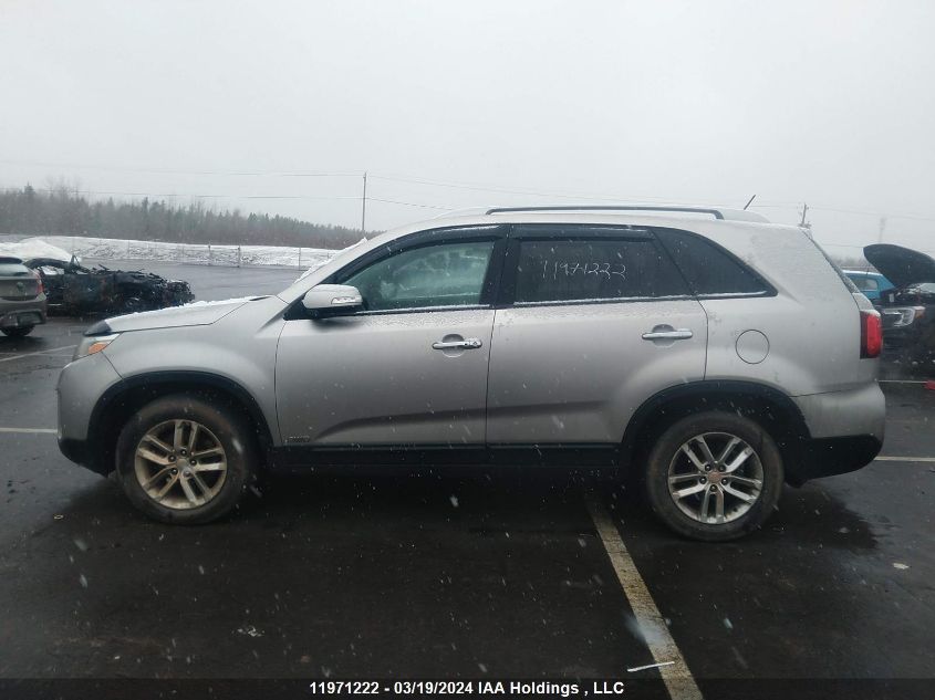 2014 Kia Sorento Lx VIN: 5XYKTDA7XEG493531 Lot: 11971222