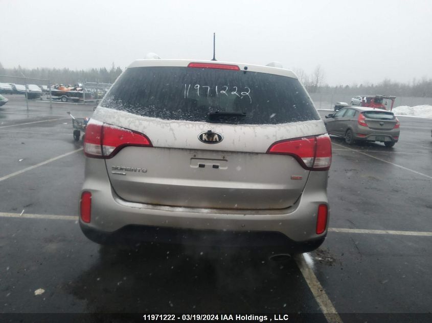 2014 Kia Sorento Lx VIN: 5XYKTDA7XEG493531 Lot: 11971222