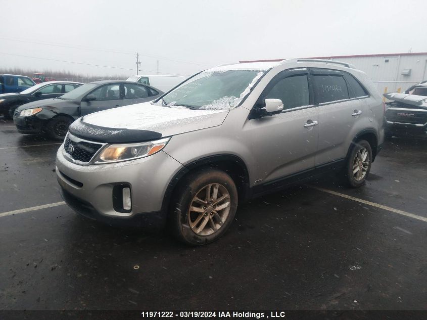 2014 Kia Sorento Lx VIN: 5XYKTDA7XEG493531 Lot: 11971222