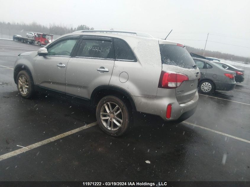 2014 Kia Sorento Lx VIN: 5XYKTDA7XEG493531 Lot: 11971222