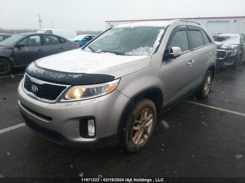 2014 Kia Sorento Lx VIN: 5XYKTDA7XEG493531 Lot: 11971222