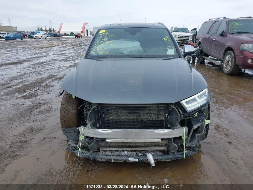 2018 Audi Sq5 VIN: WA1C4AFYXJ2057696 Lot: 11971238