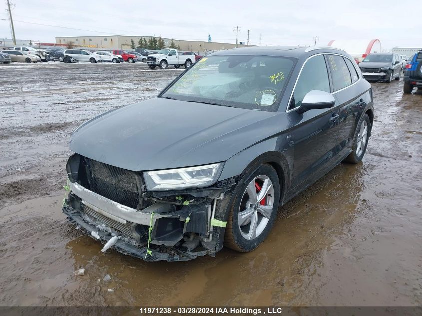 2018 Audi Sq5 VIN: WA1C4AFYXJ2057696 Lot: 11971238