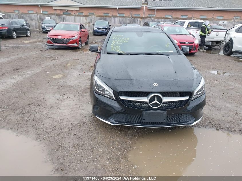 2018 Mercedes-Benz Cla VIN: WDDSJ4GB4JN696960 Lot: 11971408