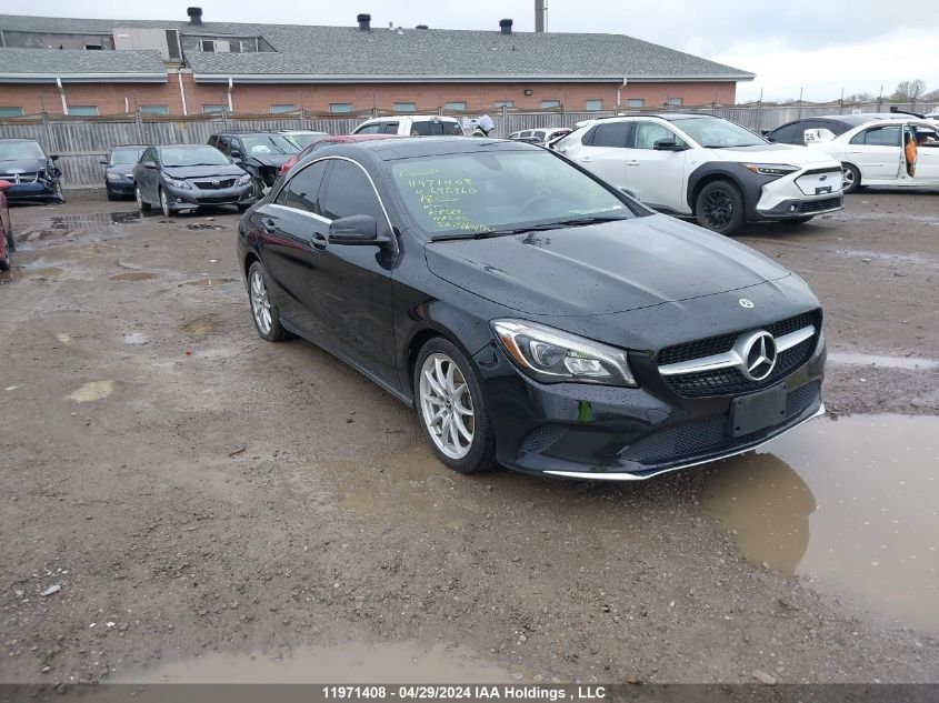 2018 Mercedes-Benz Cla VIN: WDDSJ4GB4JN696960 Lot: 11971408