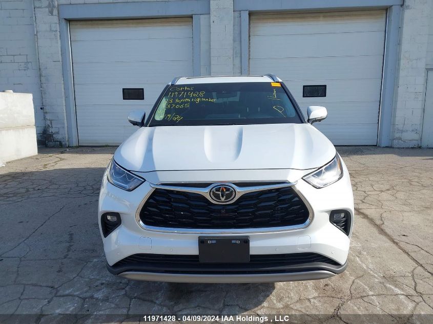 2023 Toyota Highlander L/Le/Xle/Limited/Platinum/Xse VIN: 5TDKDRBH8PS037065 Lot: 11971428