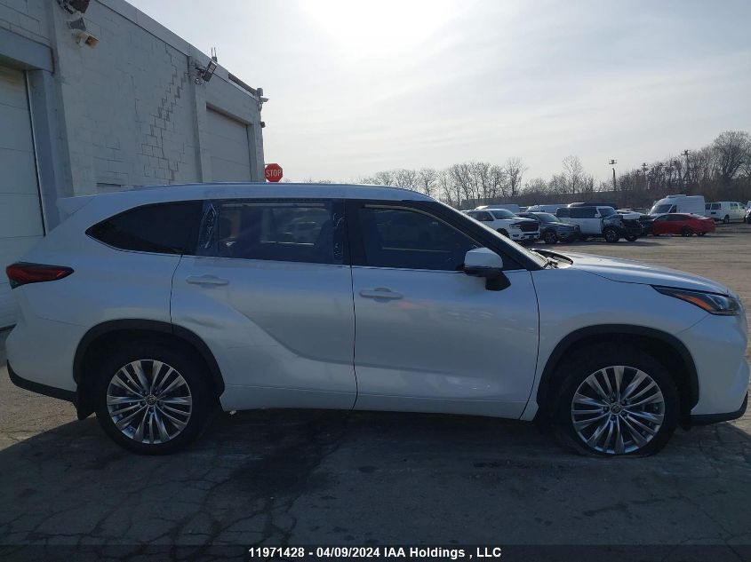 2023 Toyota Highlander L/Le/Xle/Limited/Platinum/Xse VIN: 5TDKDRBH8PS037065 Lot: 11971428