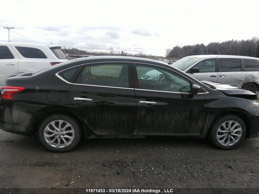 2016 Nissan Sentra S/Sv/Sr/Sl VIN: 3N1AB7AP0GL674801 Lot: 11971453