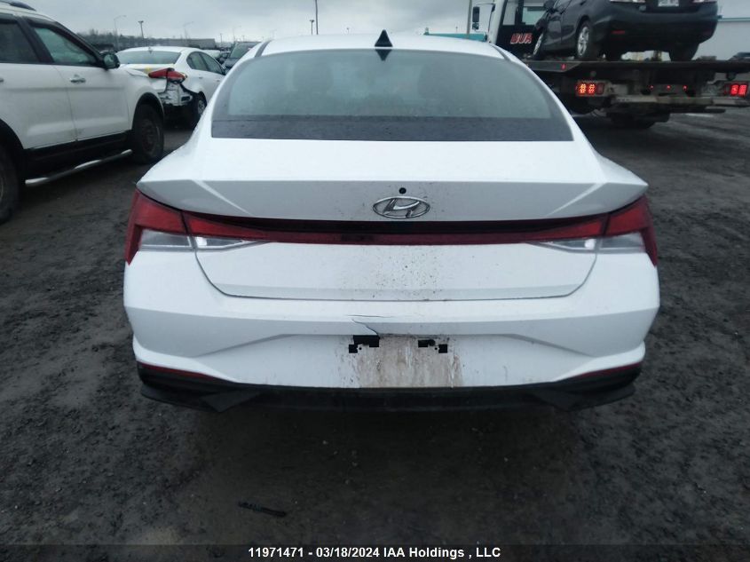 2021 Hyundai Elantra Essential Ivt With Hyundai Smartsense Package VIN: KMHLM4AG7MU072585 Lot: 11971471