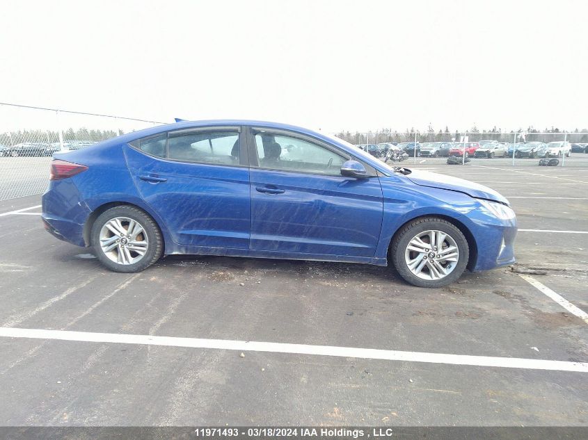 2019 Hyundai Elantra Sel/Value/Limited VIN: KMHD84LF7KU738435 Lot: 11971493