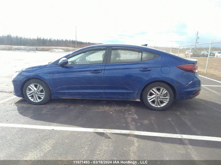 2019 Hyundai Elantra Sel/Value/Limited VIN: KMHD84LF7KU738435 Lot: 11971493