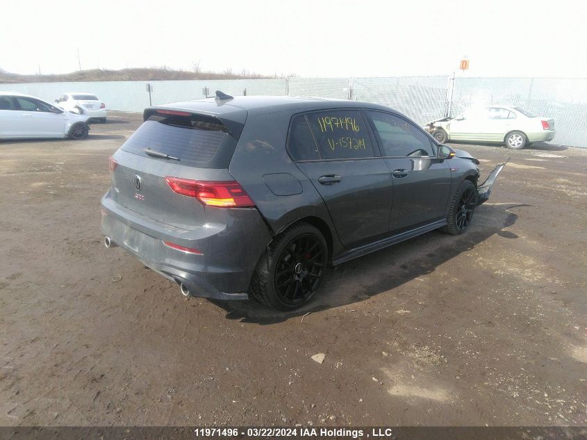 2024 Volkswagen Gti Se VIN: WVWSA7CD2RW157214 Lot: 11971496