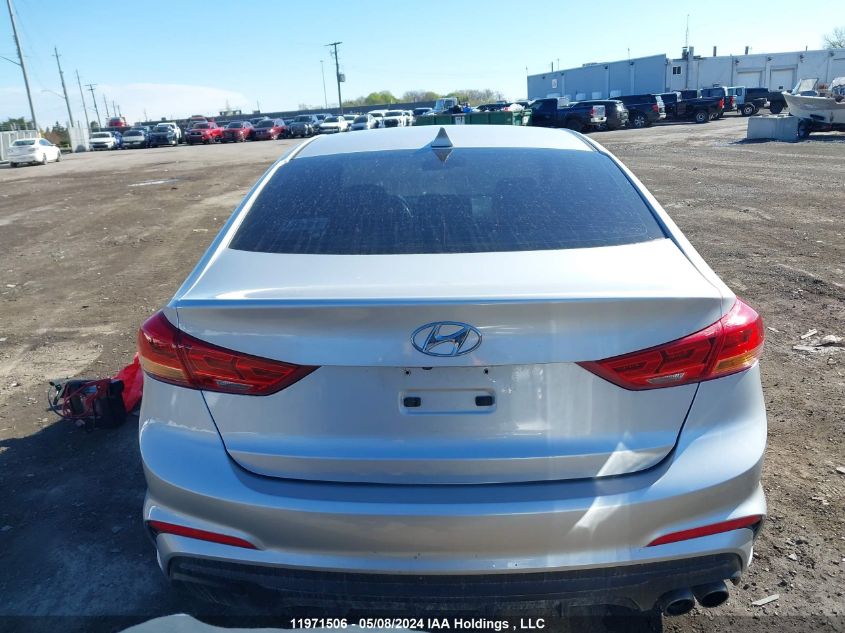 2018 Hyundai Elantra VIN: KMHD04LBXJU461976 Lot: 11971506