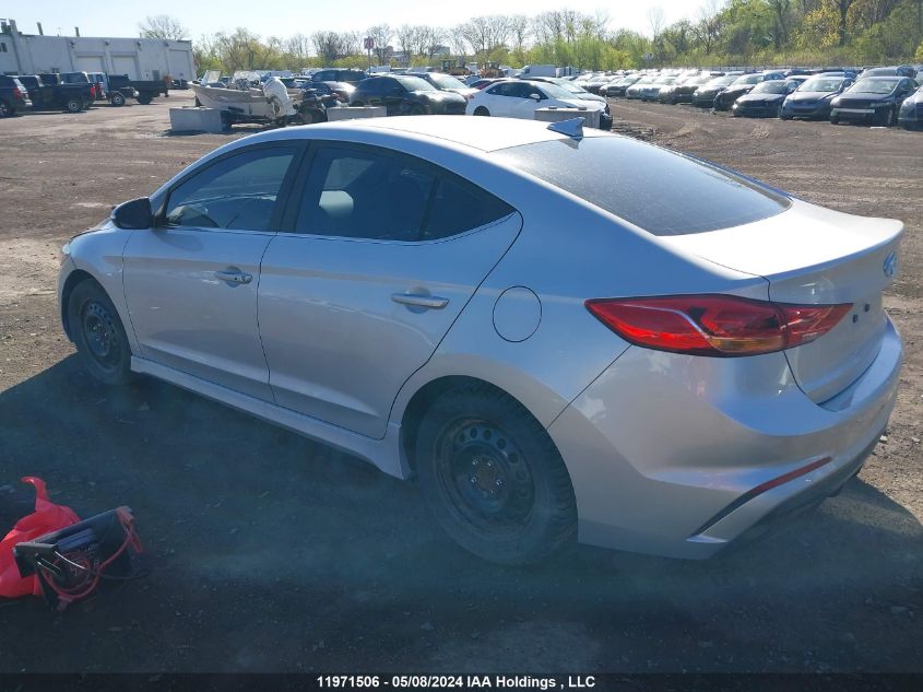 2018 Hyundai Elantra VIN: KMHD04LBXJU461976 Lot: 11971506