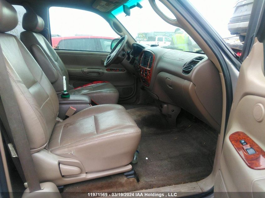 2002 Toyota Tundra Access Cab Limited VIN: 5TBBT48152S284626 Lot: 11971569