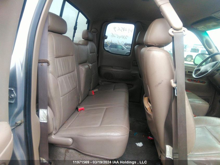 2002 Toyota Tundra Access Cab Limited VIN: 5TBBT48152S284626 Lot: 11971569