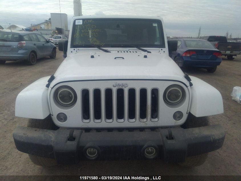 2018 Jeep Wrangler Jk Unlimited Sahara VIN: 1C4HJWEG2JL872995 Lot: 11971580