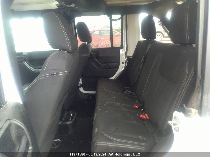 2018 Jeep Wrangler Jk Unlimited Sahara VIN: 1C4HJWEG2JL872995 Lot: 11971580