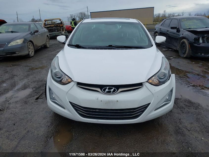 2014 Hyundai Elantra Se/Sport/Limited VIN: KMHDH4AH8EU118704 Lot: 11971598