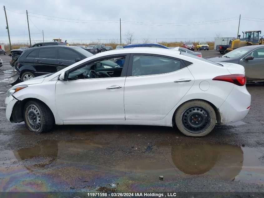 2014 Hyundai Elantra Se/Sport/Limited VIN: KMHDH4AH8EU118704 Lot: 11971598