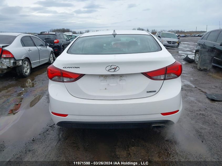 2014 Hyundai Elantra Se/Sport/Limited VIN: KMHDH4AH8EU118704 Lot: 11971598