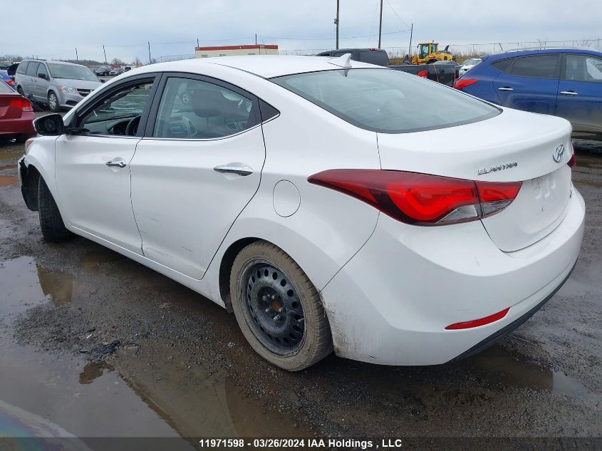 2014 Hyundai Elantra Se/Sport/Limited VIN: KMHDH4AH8EU118704 Lot: 11971598