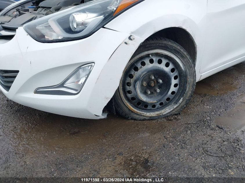 2014 Hyundai Elantra Se/Sport/Limited VIN: KMHDH4AH8EU118704 Lot: 11971598