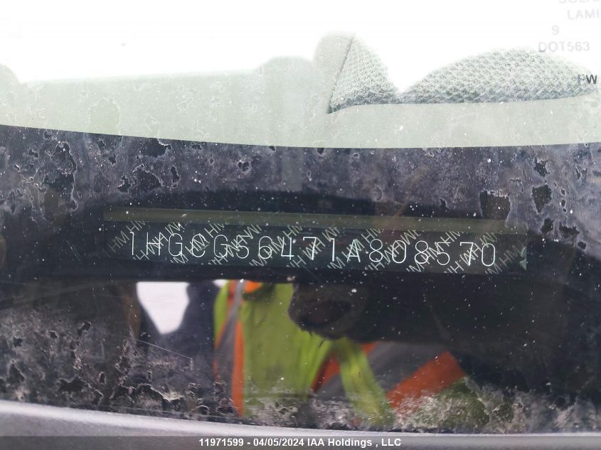 2001 Honda Accord Lx VIN: 1HGCG56471A808570 Lot: 51584794