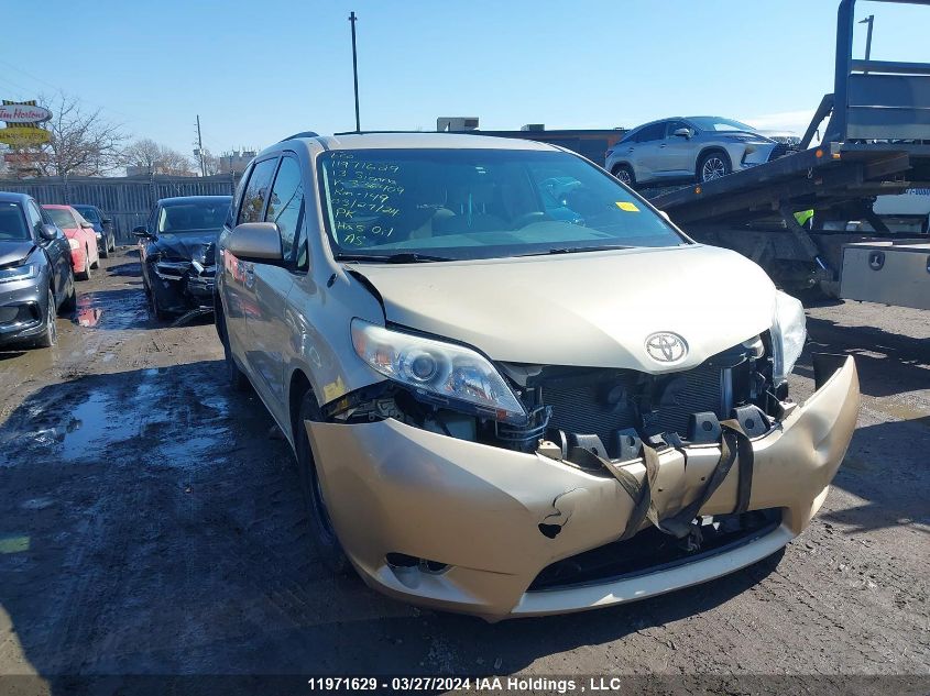 2013 Toyota Sienna Le 8 Passenger VIN: 5TDKK3DC8DS336409 Lot: 11971629