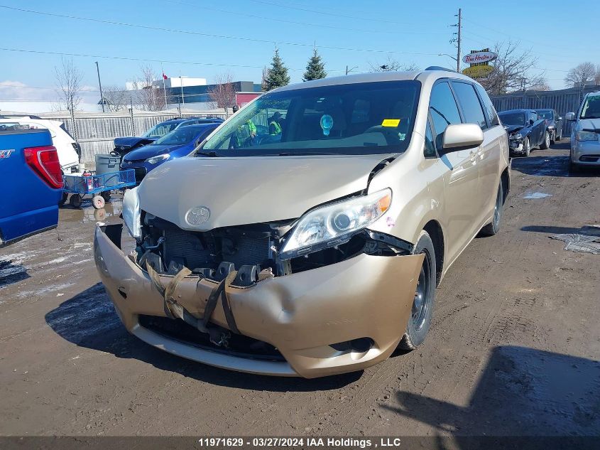 2013 Toyota Sienna Le 8 Passenger VIN: 5TDKK3DC8DS336409 Lot: 11971629