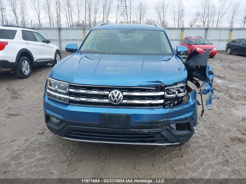 2019 Volkswagen Atlas VIN: 1V2LR2CA8KC503181 Lot: 11971664