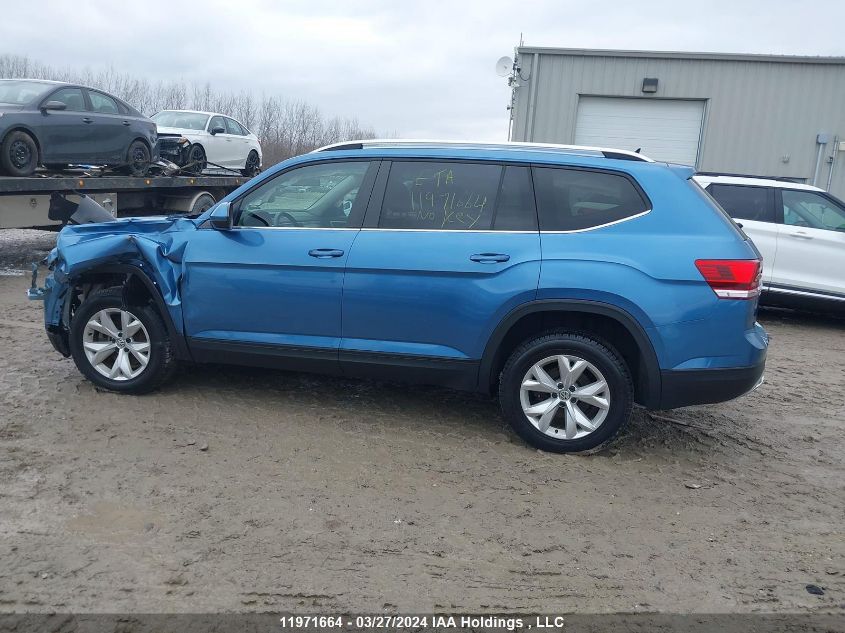 2019 Volkswagen Atlas VIN: 1V2LR2CA8KC503181 Lot: 11971664