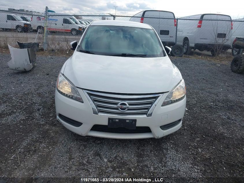 2015 Nissan Sentra S/Sv/Sr/Sl VIN: 3N1AB7AP4FL634865 Lot: 38407684