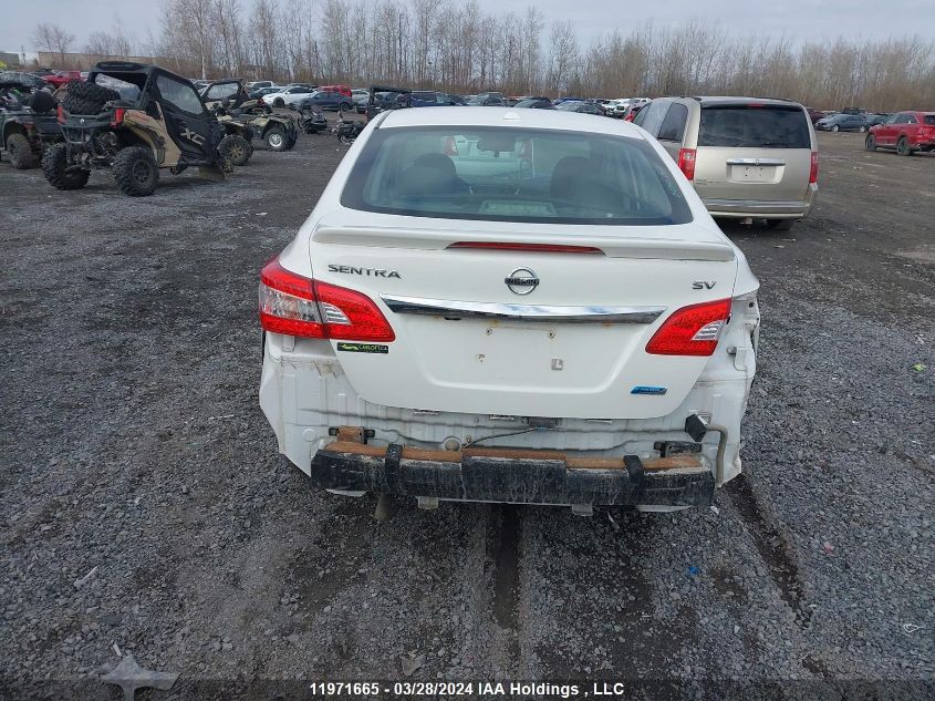 2015 Nissan Sentra S/Sv/Sr/Sl VIN: 3N1AB7AP4FL634865 Lot: 38407684