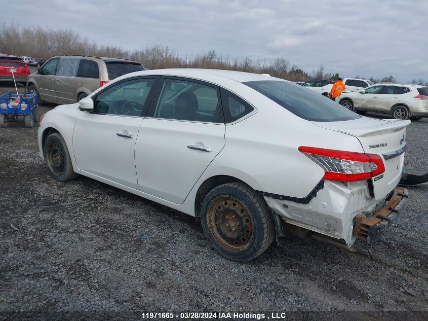 2015 Nissan Sentra S/Sv/Sr/Sl VIN: 3N1AB7AP4FL634865 Lot: 38407684